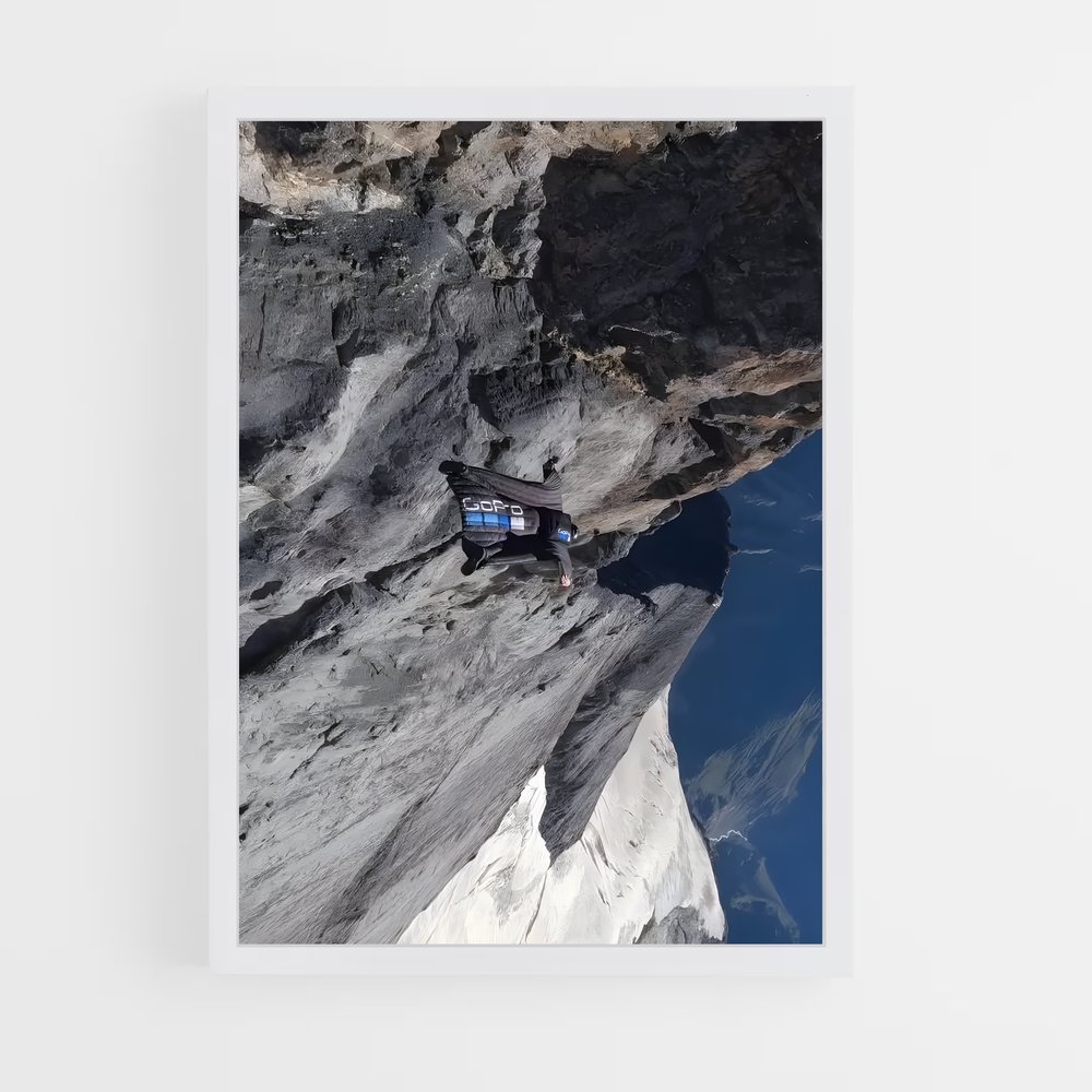 Poster Jeb corliss – affiche Vol en wingsuit (vue 3)